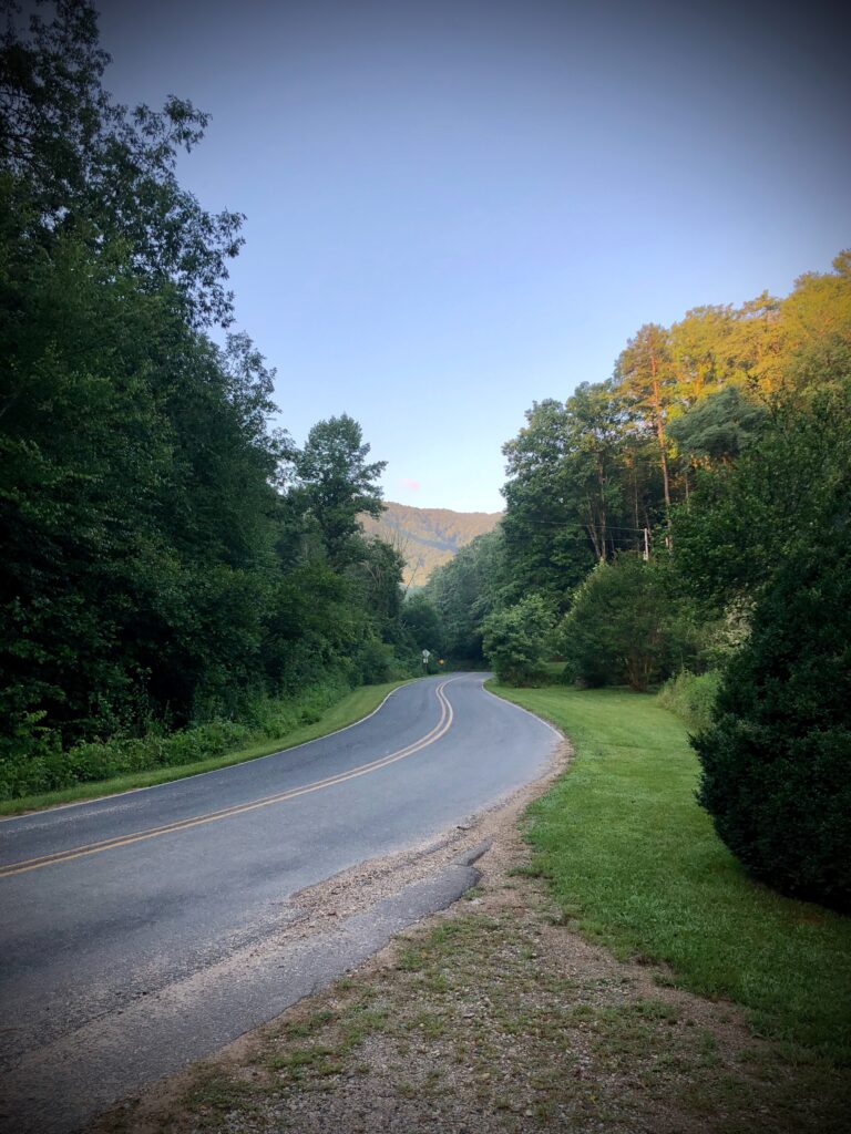 Country Road in Robbinsville North Carolina